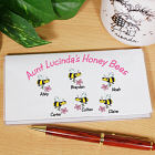 Honey Bees Personalized Checkbook Cover